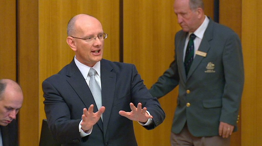 FEE WARNING: Blair MP Shayne Neumann. FEE WARNING: Blair MP Shayne Neumann.